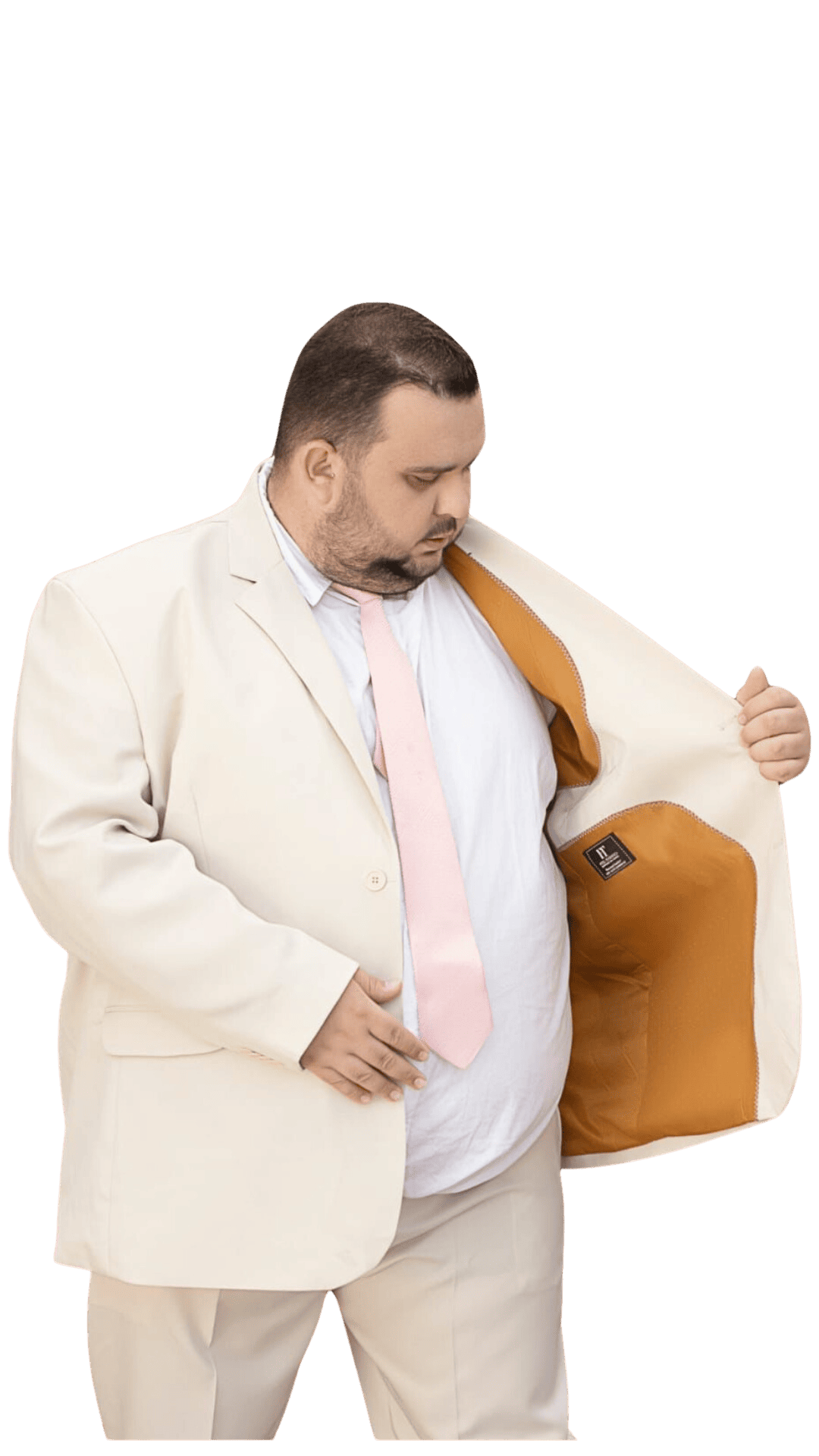 Terno Bege Plus Size